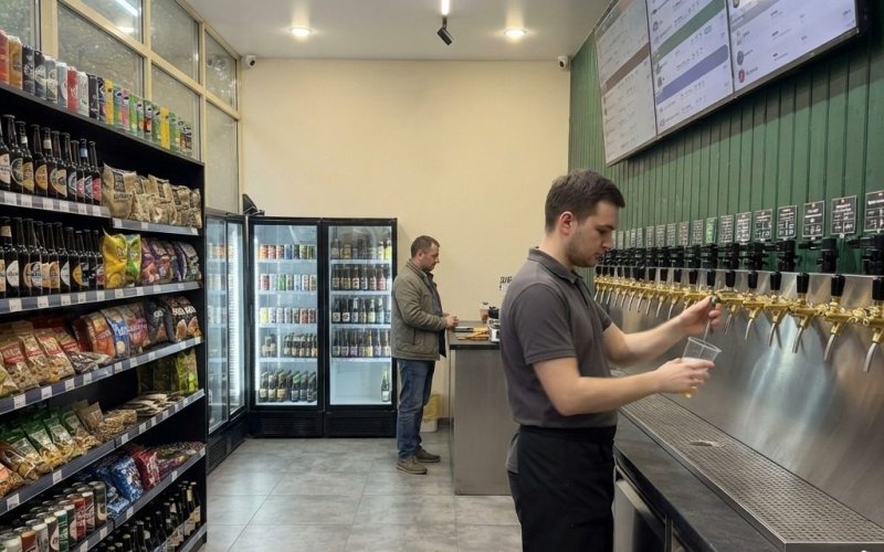 Готовый пивной магазин в Химках без вложений
