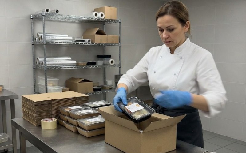 Пищевое производство в Москве в отдельно стоящем здании