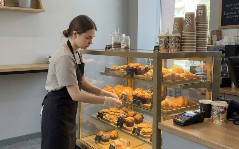 Кофейня в Москве у метро Полежаевская с прибылью 166 тыс в мес