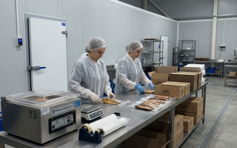 Рыбоперерабатывающее производство в Астрахани с прибылью 2,5 млн в мес